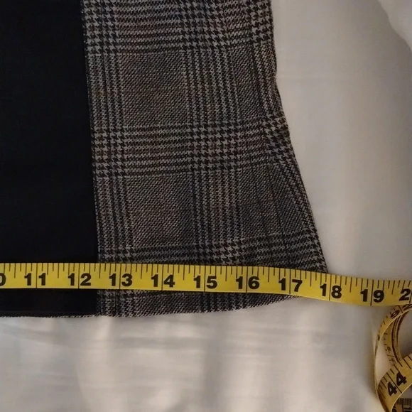 Tibi **NWT** Chester Checked Wool Corset. Size 12. - Picture 10 of 10